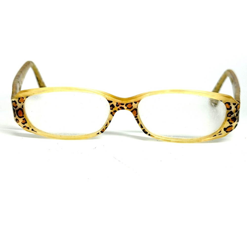 Jean Lafont Paris Nubile 380 Leopard Print Eyeglasses Frames Made in France